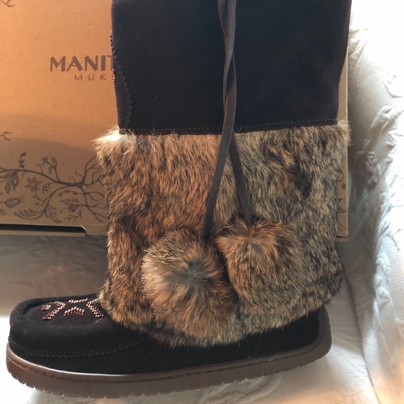 🪶MANITOBAH🪶Snowy Owl🦉Boot - Picture 8 of 16